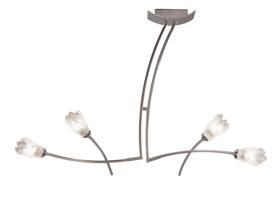 Pietra Polished Chrome Ceiling Lights Mantra Linear Fittings